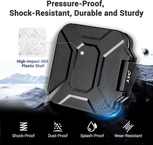 JJC Portable + Large Capacity Size 312 13 10 Hearing Aid Battery Case in Saudi Arabia