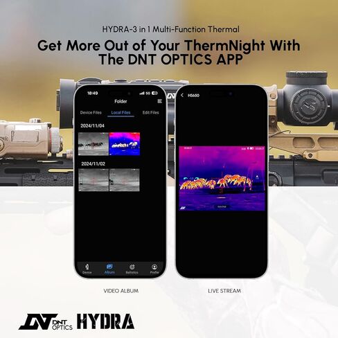DNT Optics HS335 - Hydra 384x288 35mm Multi-Function Thermal Scope, Thermal Imaging Riflescope, Standalone Clip-On, Handheld Monocular in Saudi Arabia