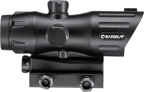 Barska 1x30mm نقطة رؤية مضيئة باللون الأحمر/الأخضر - مقاومة للماء، مقاومة للضباب، شبكاني 5 MOA in Kuwait