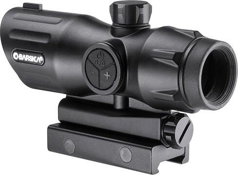 Barska 1x30mm Red/Green Illuminated Dot Sight – Waterproof, Fogproof, 5 MOA Reticle in Saudi Arabia
