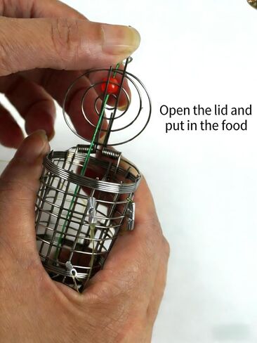 3 Pack Stainless Steel Crab Trap - 8-Loop Cylindrical Crab Snare with Glove & Lead Sinkers, Suitable for Dungeness, Blue, Red & Rock Crab, Ready to Use for Beach, Pier & Dock Fishing in Kuwait