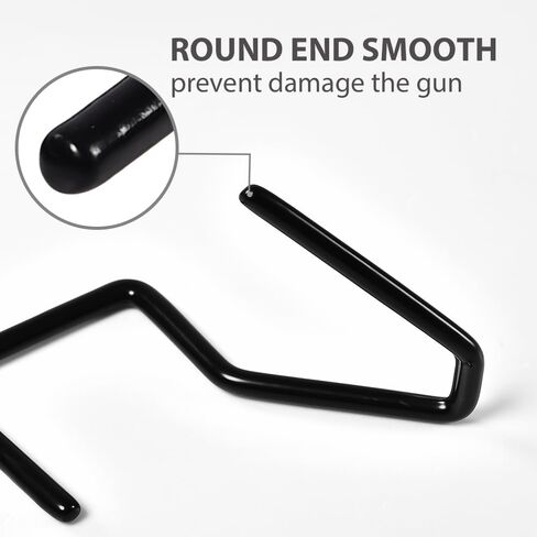 G-PLUS Black 5 Pack Stand Display Holder,Safe Storage Stand Display Holder Single Rack in Saudi Arabia
