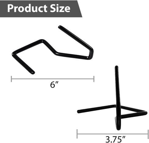 G-PLUS Black 5 Pack Stand Display Holder,Safe Storage Stand Display Holder Single Rack in Saudi Arabia