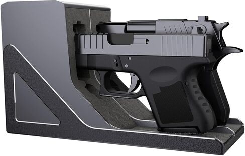 Pistol Rack Universal Protective Handgun Storage,Handgun Rack for Gun Safe Gun Cabinet Storage, Gun Magazine Holder, 1 Gun Holder 3 Mag Slots Fit Most Pistols in Saudi Arabia