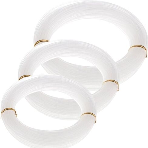 Nylon Monofilament Fishing Line Diameter 1.0mm 1.6mm 2.0mm, Clear Fishing Wire, Clear String for Hanging, Invisible Nylon Thread for Garland, Picture, Crafts, Decorations, Suitable for Beading Sewing in Saudi Arabia