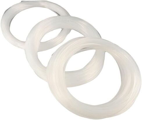 Nylon Monofilament Fishing Line Diameter 1.0mm 1.6mm 2.0mm, Clear Fishing Wire, Clear String for Hanging, Invisible Nylon Thread for Garland, Picture, Crafts, Decorations, Suitable for Beading Sewing in Saudi Arabia