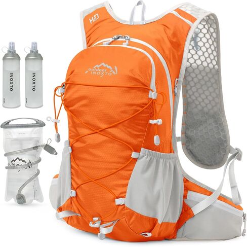 IX INOXTO Hydration Backpack, 18L Lightweight Hiking Backpack with 2L Water Bladder Daypack Women Men, Water Backpack Insulated Hydration Pack for Hiking, Running, Festival, Cycling in Saudi Arabia