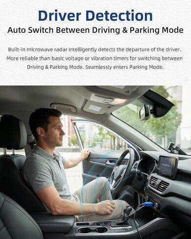 مجموعة أسلاك أجهزة Dash Cam USB C - كابل طاقة OBD مع وضع انتظار 24 ساعة، حماية من الجهد المنخفض واكتشاف السائق، متوافق مع Redtiger، Wolfbox، Vantrue، Viofo، Rove، TERUNSOUL ومعظم كاميرات Dash in Kuwait