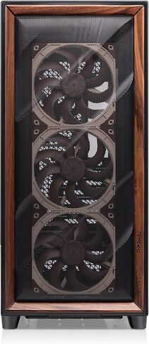 Antec Flux Pro Noctua Edition Ultra-Quiet PC Case (Black, Brown) in Saudi Arabia
