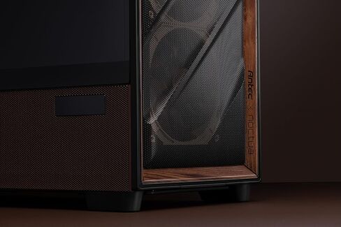 Antec Flux Pro Noctua Edition Ultra-Quiet PC Case (Black, Brown) in Saudi Arabia