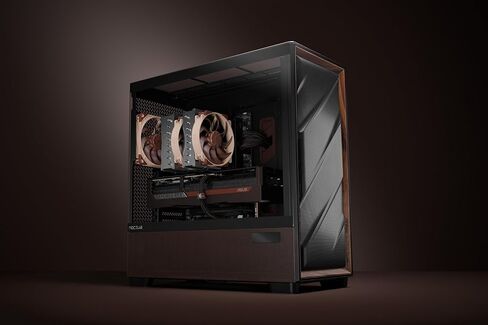 Antec Flux Pro Noctua Edition Ultra-Quiet PC Case (Black, Brown) in Saudi Arabia