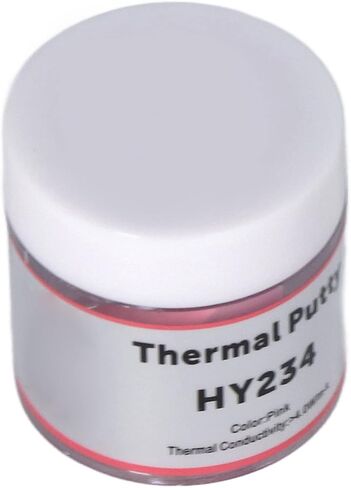 Thermal Compound Paste, Pink Good Insulation Wide Application Thermal Grease for Equipment (100g) in Saudi Arabia