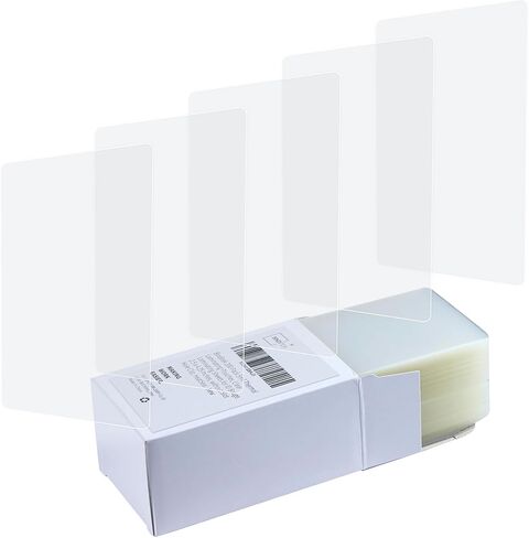 Binditek Thermal Laminating Pouches, 5mil Laminating Sheets, 2.5 x 4.25 Inches, ID Badge Without Clip, Ultra Clear, 200 Pack in Saudi Arabia