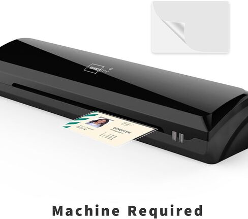 Binditek Thermal Laminating Pouches, 5mil Laminating Sheets, 2.5 x 4.25 Inches, ID Badge Without Clip, Ultra Clear, 200 Pack in Saudi Arabia
