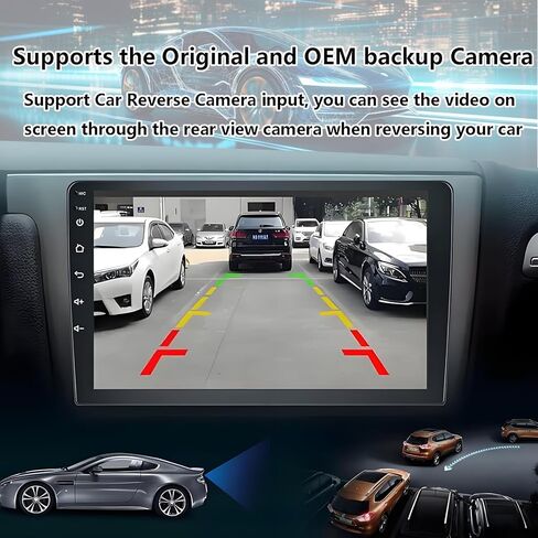 ستيريو راديو السيارة لتويوتا RAV4 2013-2018: 8-Core 4GB+64GB 10.2 بوصة تعمل باللمس Android 15 Head Unit مع Carplay اللاسلكي Android Auto Bluetooth GPS Navigation 5G WiFi in Kuwait