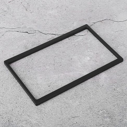 POCREATION Double Din 7 Inch Car Stereo Frame Trim 2 Din 7in Car Stereo Frame Radio Fascia Dash Mount with HighStrength Plastic for 178x102mm Universal Fitment in Saudi Arabia