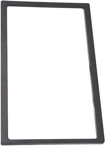 POCREATION Double Din 7 Inch Car Stereo Frame Trim 2 Din 7in Car Stereo Frame Radio Fascia Dash Mount with HighStrength Plastic for 178x102mm Universal Fitment in Saudi Arabia