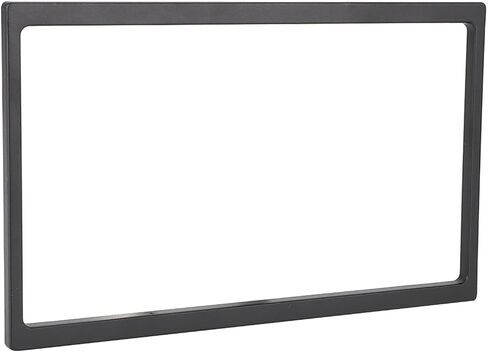 POCREATION Double Din 7 Inch Car Stereo Frame Trim 2 Din 7in Car Stereo Frame Radio Fascia Dash Mount with HighStrength Plastic for 178x102mm Universal Fitment in Saudi Arabia