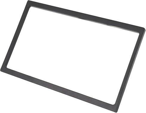 POCREATION Double Din 7 Inch Car Stereo Frame Trim 2 Din 7in Car Stereo Frame Radio Fascia Dash Mount with HighStrength Plastic for 178x102mm Universal Fitment in Saudi Arabia