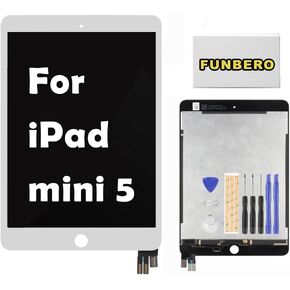 for iPad mini 5 2019 A2124, A2133, A2125,A2126 LCD Screen Replacement Display LCD Assembly and Glass Touch Digitizer Repair Kit Without Home Button (Black) in Saudi Arabia
