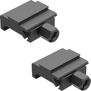TPO 20mm Picatinny to 11mm Dovetail Convert Mount, Picatinny to Dovetail Rail Adapter, Low Profile Riser Rail Mount (1.18" Length-2pcs) in Saudi Arabia