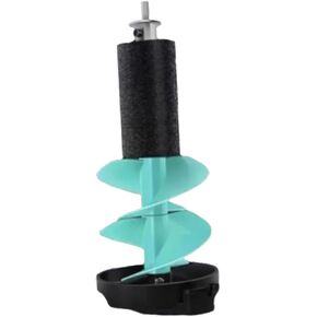 Ice Drill Auger Ice Fishing Accessories Sturdy Ice Auger Ice Fishing Drill for Lakes Fishing Outdoor Activities Winter Sports, 75cm Blue Float in Kuwait