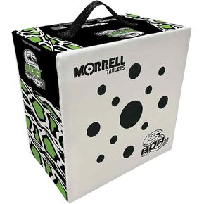 Morrell Targets BOA Compression Archery Target, 18 Inch Weatherproof Foam Block for Compound Bows and Crossbows, Field Points Only, White/Black in Saudi Arabia