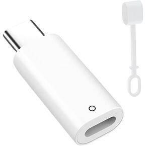 محول قلم USB C مصمم لقلم A-pp-le من الجيل الأول، متوافق فقط مع Pad 10th /11th A16 2025 Gen، ومحول شحن قلم رصاص USB-C إلى IP، ودعم الشحن والاتصال in Kuwait