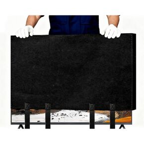 TV Moving Box 65 Inch, TV Cover for Moving, Anti-Scratch Felt TV Screen Protector Cover with Bottom Strap, Perfect for Home Renovation Pet Scratch Or Other Furniture in Saudi Arabia