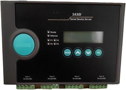 خادم الأجهزة التسلسلية NPort 5430I ذو 4 منافذ RS-422/485 مع عزل 2 كيلو فولت in Saudi Arabia