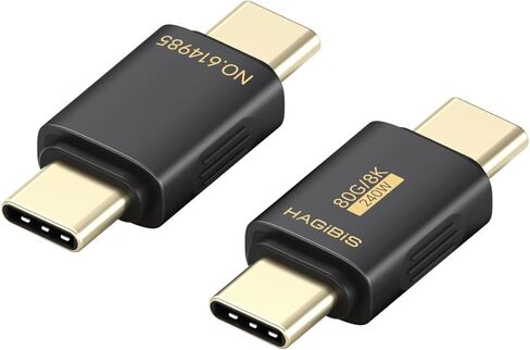 Hagibis USB-C to Lightning Adapter 2 Pack, 30W Fast Charging Type-C Female to Lightning Male Charging Converter, Date Transfer for iPhone 8/Xs/11/12/13/14 Pro Max AirPods iPad (ZJTN03) in Saudi Arabia