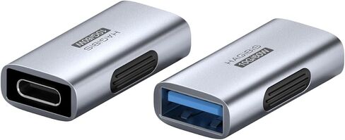 Hagibis USB-C to Lightning Adapter 2 Pack, 30W Fast Charging Type-C Female to Lightning Male Charging Converter, Date Transfer for iPhone 8/Xs/11/12/13/14 Pro Max AirPods iPad (ZJTN03) in Saudi Arabia