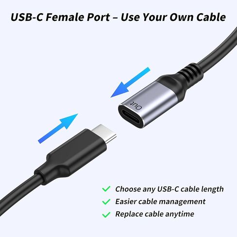fairikabe HDMI to USB C Female Adapter 4K@60Hz, HDMI Source to USB-C Monitor & AR Glasses Converter, Compatible with Viture, Xreal, RayNeo, Rokid, for PS5, Xbox, Switch, Steam Deck Dock in Saudi Arabia