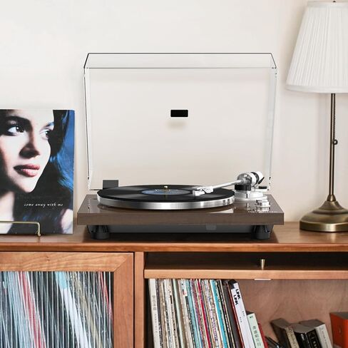 مشغل تسجيل القرص الدوار مخرج لاسلكي من الفينيل، طبق ألومنيوم من ألياف الكربون، حزام Tonearm LP 33 45 دورة في الدقيقة، صوت فونو AT-3600L MM، خرطوشة RCA Line مضادة للتزلج، قهوة التحكم في درجة الصوت in Kuwait