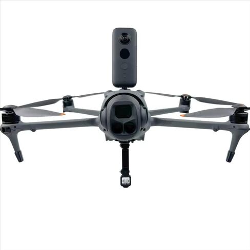 حامل كاميرا الحركة Mavic 4 Pro بدون طيار لـ DJI OSMO 360 Action 6 5 Pro 4 3/Pocket 3 2 /Insta360 X4 X3 Go Ultra Nano/Night Light Sport Camera Mount in Kuwait