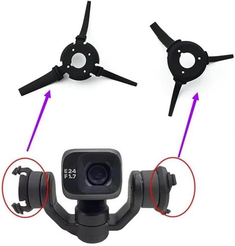 مخمدات مطاطية Gimbal لـ DJI Mini 3 & Mini 3 Pro، استبدال ممتص الصدمات بذيل طويل وذيل قصير من OEM، أجزاء إصلاح مثبت الكاميرا المضادة للاهتزاز، زوج واحد يسار يمين in Kuwait