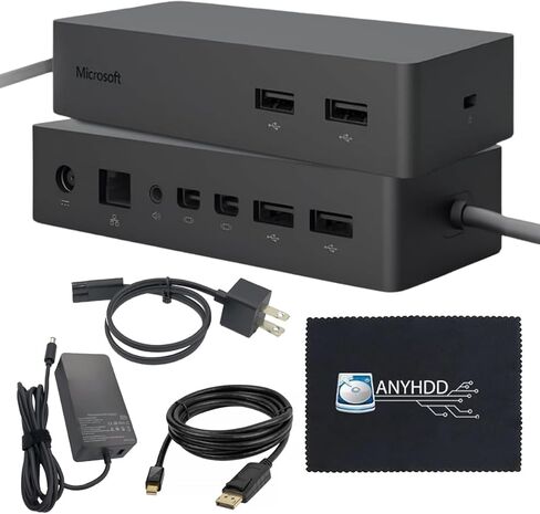 Microsoft Surface Dock PD9-00003 - Surface Pro Docking Station (Black) (Renewed) in Saudi Arabia