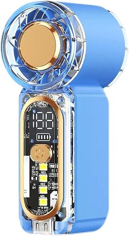 Handheld Mini Fan, Elegant & Compact Handheld, Quiet, Easy to Store, Suitable for in Saudi Arabia