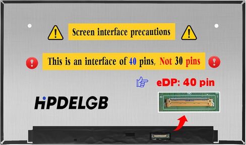 Replacement for HP ZBOOK Studio 16 G9 G10 G11 3840x2400 16.0" 40 Pins LCD Non-Touch Screen Display Digitizer Assembly in Saudi Arabia