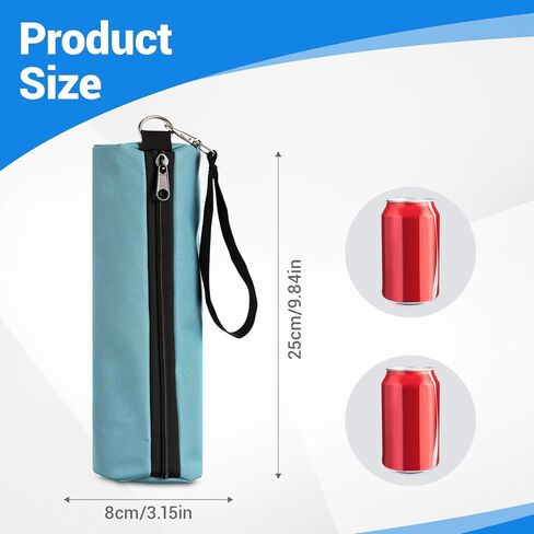 LemonRoad 2 Pack Golf Cooler Beer Sleeve for Insulated Drink Bag Beverage Small Can Cooler Accessories Keep Drinks Cold Portable Bottle Golf Sleeve for Outdoor Sports Daily Work Travel Hiking in Saudi Arabia