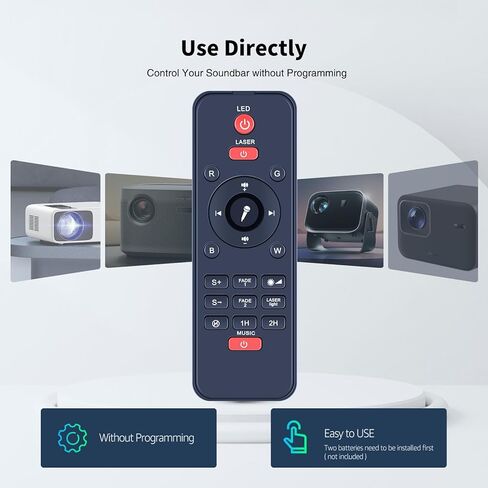 Replacement Remote Control for Universal Galaxy Projector Geanli, FlyEagle,Bri-moryea,itayak,Eicaus,LARORIS,FLITI Star Projectors(Model:MYRIAD365 XXKTY-TMM01,BL-XK01,S-01) in Saudi Arabia
