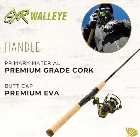 St. Croix Rods GXR Walleye Combo - St. Croix Rod and SEVIIN Reel Combo in Saudi Arabia
