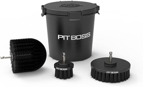 Pit Boss Pro Series 5-Piece Drill Grill Cleaning Accessory Kit - 41067 in Saudi Arabia