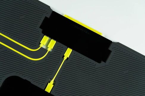 لوحة ماوس للشحن اللاسلكي Angry miao، حصيرة مكتبية كبيرة للألعاب RGB مع منطقة شحن لاسلكية سريعة، لوحة ماوس ممتدة غير قابلة للانزلاق للمكتب والألعاب، سطح متين مقاوم للماء in Kuwait