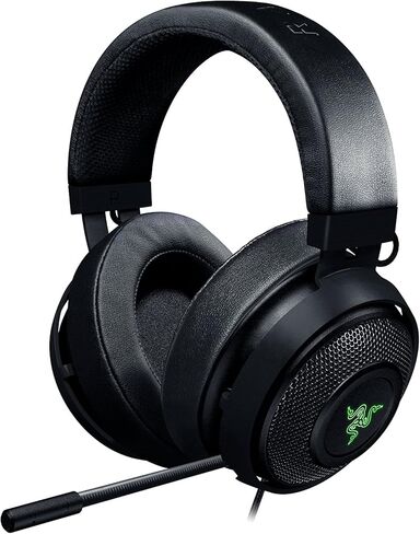 Razer Kraken 7.1 V2: 7.1 Surround Sound - Retractable Noise-Cancelling Mic - Lightweight Aluminum Frame - Gaming Headset Works with PC, PS4, Xbox One, Switch, & Mobile Devices - Black in Saudi Arabia