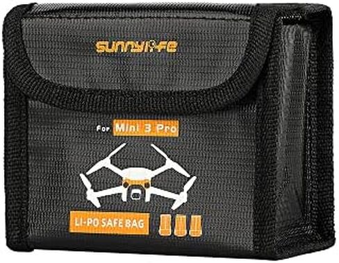 حقيبة آمنة لبطارية الطيران لـ DJI Mini 3 Pro، حافظة واقية لبطارية ليثيوم النقل، ملحقات حقيبة آمنة مقاومة للانفجار (لبطاريات 3 قطع) in Saudi Arabia