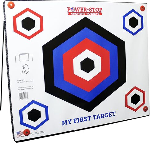 أهداف الرماية Power-Stop - عدد 8 - 24 بوصة للشباب هدفي الأول للرماية - للأطفال والشباب in Kuwait