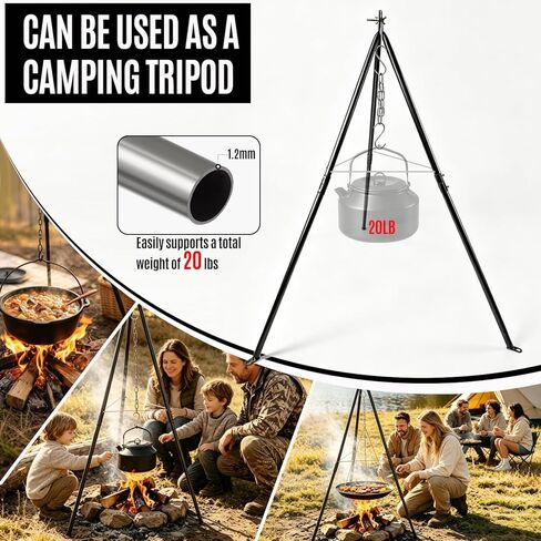 Archery Target and Stand Set, Outdoor Archery Target Stand - Heavy Gauge Metal, Foldable Archery Targets Stand for Backyard, Multifunctional Archery Stand & Camping Tripod in Saudi Arabia