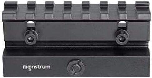 سلسلة Monstrum Lockdown قابلة للتعديل بارتفاع Picatinny Riser Mount مع إطلاق سريع | 3.5 بوصة in Saudi Arabia
