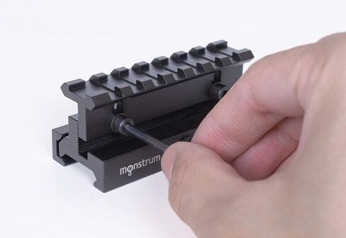 سلسلة Monstrum Lockdown قابلة للتعديل بارتفاع Picatinny Riser Mount مع إطلاق سريع | 3.5 بوصة in Saudi Arabia